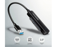 Axagon ADSA-FP2A USB-A 5Gbps - SATA 6G 2.5" SSD/HDD SLIM adapter - 1353408 - zdjęcie 5